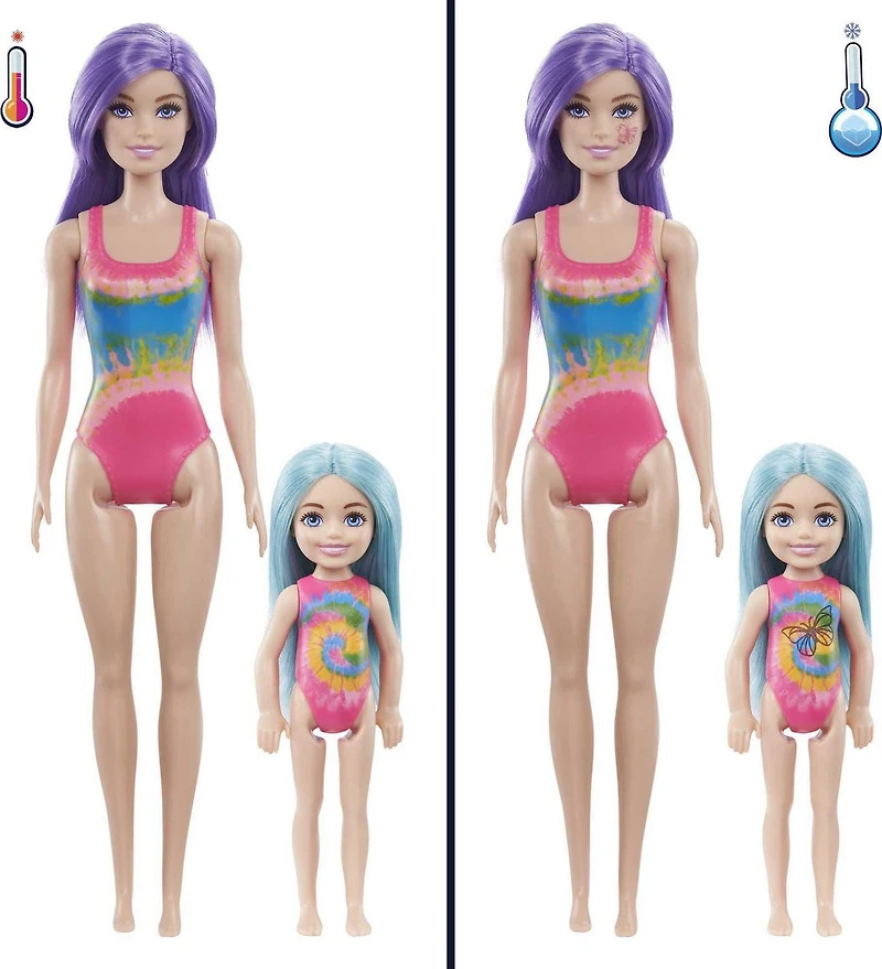 Barbie Color Reveal Coffret Mode Tie-dye