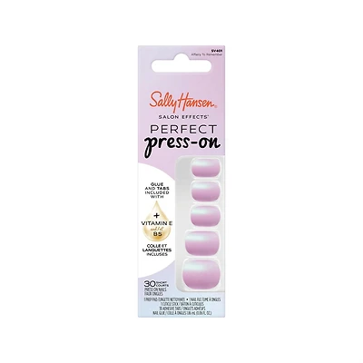 Salon Effects Perfect Press-On Nails, Non-Damaging Manicure, Easy to Apply