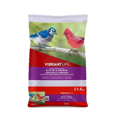 Vie vibrante Geai bleu et cardinal Spécialement formulé pour la faune du jardin.
