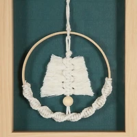 Framed Woven Art 8x10 Green