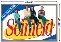 Seinfeld - Logo Wall Poster, 22.375" x 34"