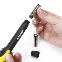 WorkPro Lighted Power Precision Screwdriver  - 21 Piece, Built-in LED Light,3.0V