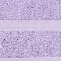 Ensemble de 4 pièces Mainstays Basics, 2 serviettes de bain, 2 serviettes à main, violet 100% Coton, 27x52, 16x26