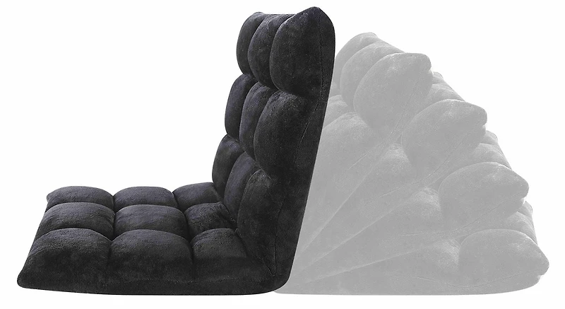 Clam - Chaise de jeu pliante et réglable en peluche