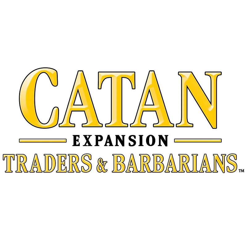 Catan Studios - Catan Extension: Barbares & Marchands - Version anglaise - Gestion des Ressources et Stratégie - Jeu Stratégique Amusant pour Enfants et Adultes - Pour les Âges 10+ - 60-120 Minutes de