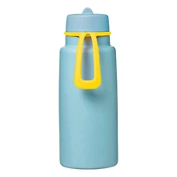 b.box - Gobelet isotherme à couvercle rabattable avec paille, grande bouteille d'eau durable pour adolescents et adultes, bouteille d'eau de voyage, isolation triple couche, sans BPA, 34 oz
