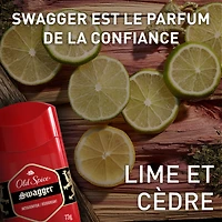 Antisudorifique et désodorisant Old Spice Red Zone Swagger pour hommes 73 g, fanfarons