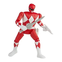 Power Rangers Retro-Morphin, figurine articulée Ranger rouge, Jason, tête basculante, inspirée du jouet Mighty Morphin classique, dès 4 ans