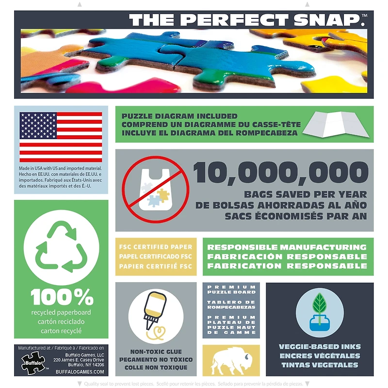 Buffalo Games Wistful Letter 300-Piece Interlocking Jigsaw Puzzle for Adults Ages 14-99 Years