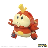 MEGA – Pokémon – Figurine articulée – Chochodile, Pokéball (19 pièces)