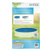 Couverture de piscine solaire Intex 10 pieds, âge : adulte