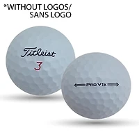 Mulligan - 36 balles de golf récupérées Titleist Prov V1x 2022 5A Pristine, Blanc
