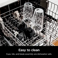 Ninja BN400C Nutri-Blender Pro with Auto-iQ, 1000-Watt, Personal Blender, 1000W, Auto-iQ