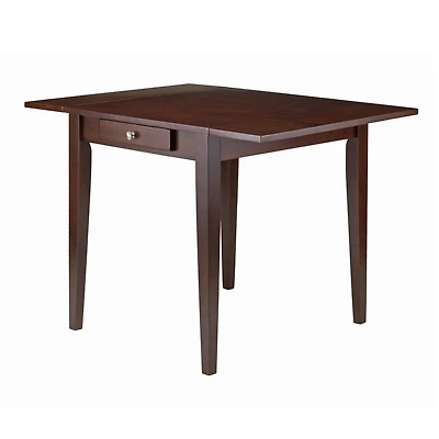 Winsome Hamilton Double Drop Leaf Dining Table, Walnut - 94141