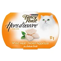 Fancy Feast Hors d'Oeuvre Amuse-Gueule au Blanc de Poulet Nourriture pour Chats 57g 57 g