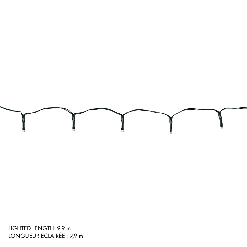 Holiday Time 100 5MM Battery Operated LED String Light, Warm White