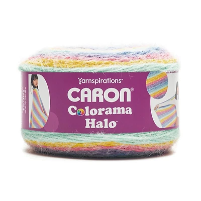 Caron® Colorama Halo™ #5 Bulky Blend Yarn, 8oz/227g 481 Yards, Caron Colorama Halo Yarn