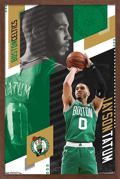 NBA Boston Celtics - Jayson Tatum 19 Wall Poster, 22.375" x 34"
