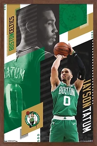 NBA Boston Celtics - Jayson Tatum 19 Wall Poster, 22.375" x 34"