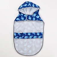 Fetchwear Dog Clothes: Shark Raincoat, Size XS-XL