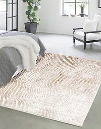 ECARPET Kamala Contemporain/Moderne Tapis pour salon, chambre, salle à manger, entrée, couloir et plus encore.