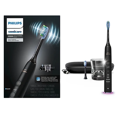 Philips Sonicare DiamondClean Smart 9350 Pink, Rechargeable electric power toothbrush, HX9902/65