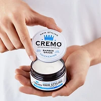 Cremo Thickening Hair Styling Pomade, High Hold, Low Shine, 113g