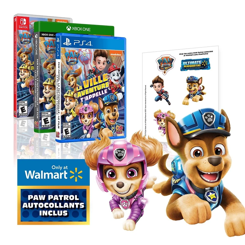 PAW Patrol The Movie Adventure City Calls (Walmart Exclusive)  Xbox One