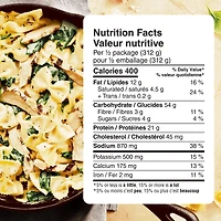 Chicken Florentine and Farfalle 624G, BER CKN FLOR 4/624G