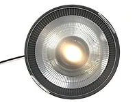 ENERG+ HEA-21544 Chaufferette Électrique Suspendu Infrarouge d'extérieure-Argent