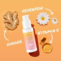 Sérum pour le visage Défense quotidienne Fini invisible Neutrogena, FPS 50+, UVA/UVB, antioxydants, sans parfum 50 ml