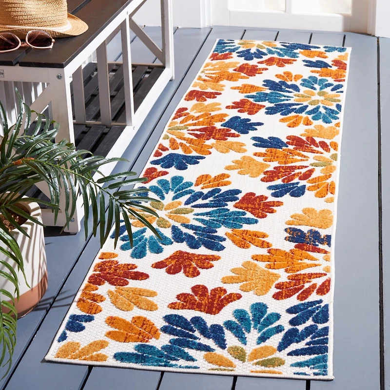 SAFAVIEH Cabana Georgiana Floral Outdoor Area Rug