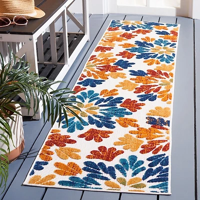SAFAVIEH Cabana Georgiana Floral Outdoor Area Rug