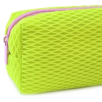 Pen+Gear Athleisure Mesh Pencil Pouch in Neon Yellow