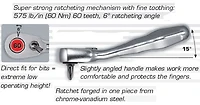 Felo 18 Pieces Imperial Pocket Size Ratchet Tool Set