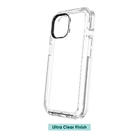 Onn. Rugged Phone Case with Holster for iPhone 16e/15 /14 / 13, Antimicrobial, 21 ft. Drop Protection