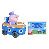 Peppa Pig Peppa’s Adventures Mini-véhicule Peppa Pig (Papi Pig dans son bateau)