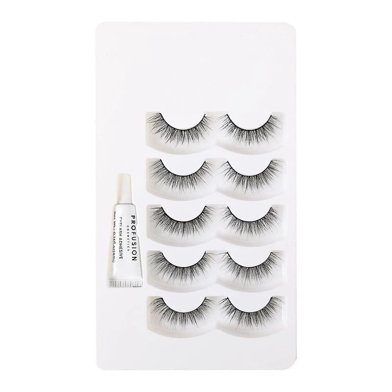 PROFUSION COSMETICS | Iconic 3D Faux Cils de Vison 5 Paires Oh Chérie