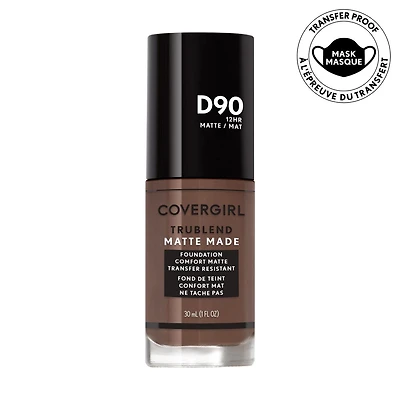 COVERGIRL Fond de teint TruBlend Matte Made 40 nuances