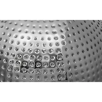 IH Casa Decor Salad Bowl À Salade Martelée En Acier Inoxydable 9.50" - Ensemble De 2