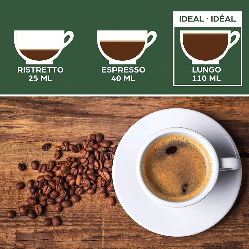 Caffè VIVO Espresso Italiano Lungo (10 Nepresso Compatible Capsules)