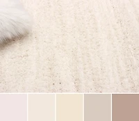 ECARPET Yeti Tapis Contemporain / Moderne, Doux & Shaggy pour Salon, Chambre, Salle A Manger, Entrée, Couloir et Plus Encore.