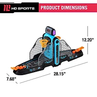 2 Player Tabletop Basketball Shootout, Mini Arcade Basketball by MD Sports