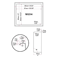 The akuaplus® wall mount shower niche 12 in. x in