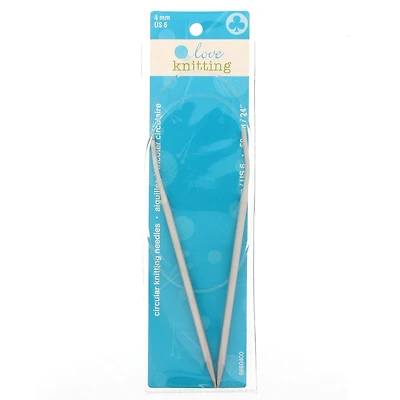 Aiguilles à tricoter circulaire 24" Love Knitting Tailles 4,0 à 8,0 mm