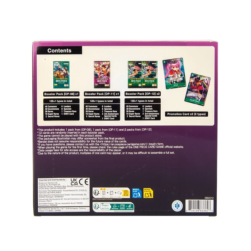 Bandai One Trading Card Games Piece Illustration Box Volume 4