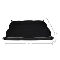 Auto Drive Waterproof Trunk Mat, Spill Protection, Black, for Car Interior, Model 7834, AUTO DRIVE PL TRUNK MAT