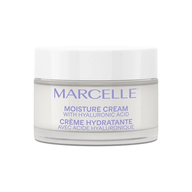 Marcelle Moisture Cream 24h Moisturizing with Hyaluronic Acid & Niacinamide, Bonus size, 75 mL