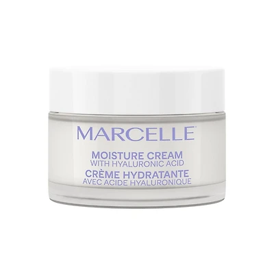 Marcelle Crème hydratante 24 h avec acide hyaluronique et niacinamide Format boni, 75 mL