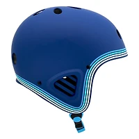 Krash Youth Full Speed Pin Stripe Blue Helmet
